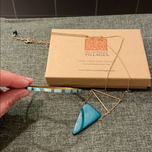 Bundled necklace & bracelet